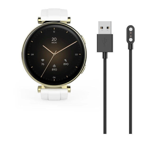 Smartwatch Hama 7000 AMOLED 43 mm · Blanco / Dorado