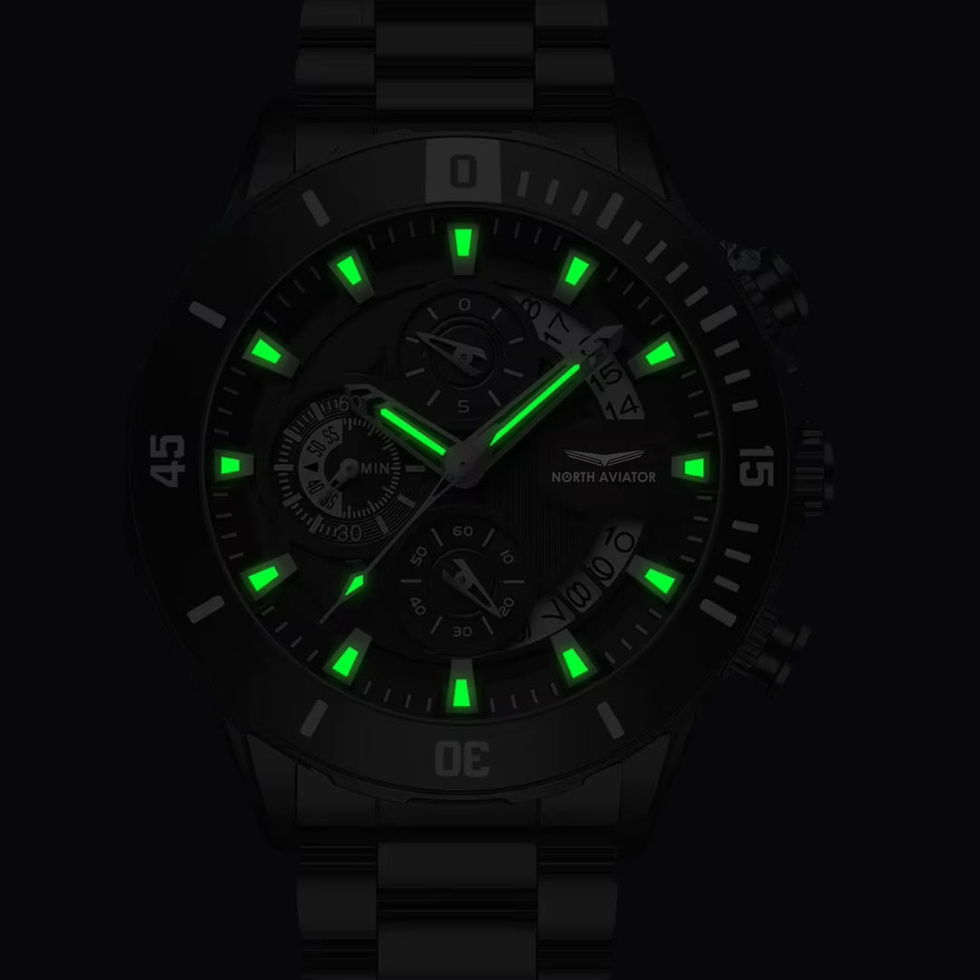 Reloj de piloto North Aviator Nighthawk