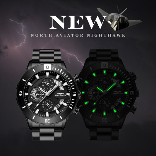 Reloj de piloto North Aviator Nighthawk