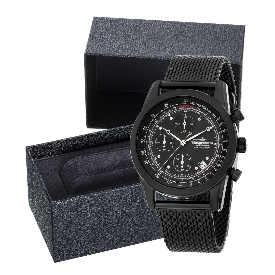 Reloj de piloto Thunderbirds TB1000-3 cronógrafo