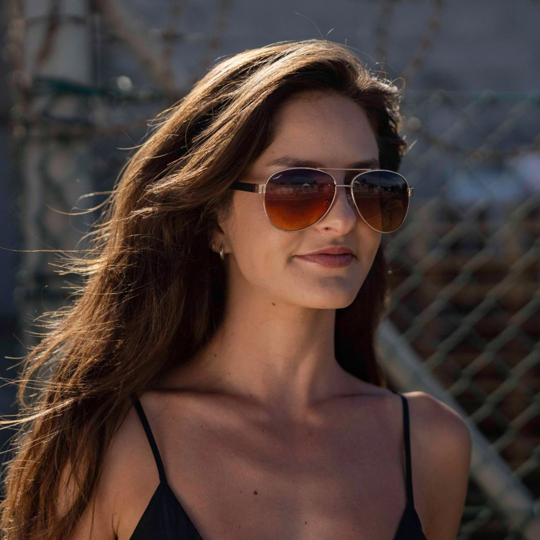 Gafas de sol aviador North Aviator 6608