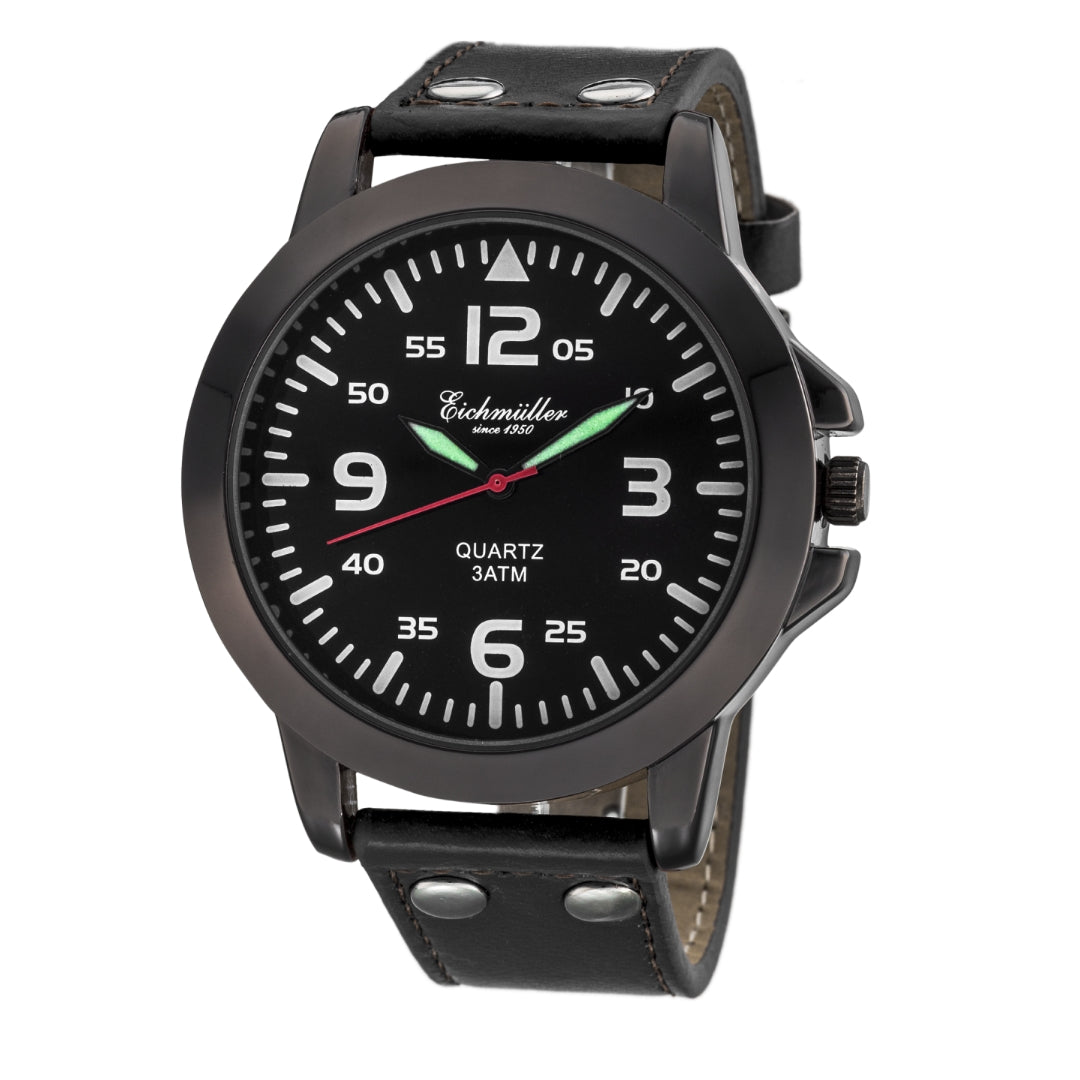 Pilot's Watch Eichmüller 1950 full black edition