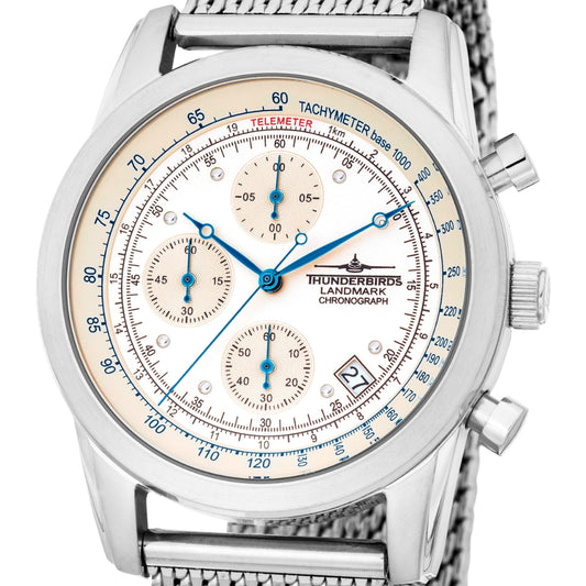 Reloj de piloto Thunderbirds TB1000 cronógrafo
