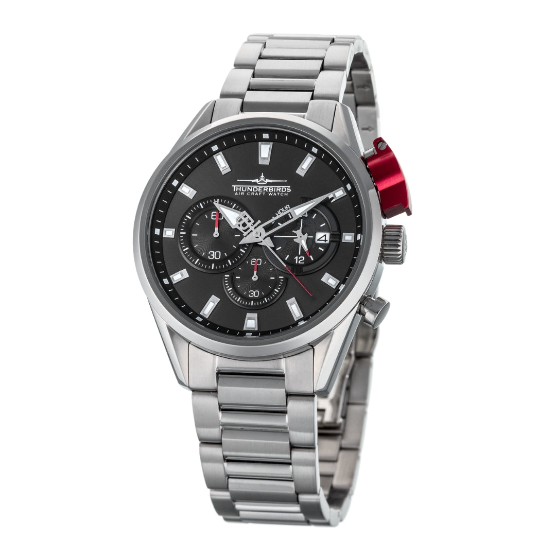 Reloj de piloto Thunderbirds TB2000-06 cronógrafo