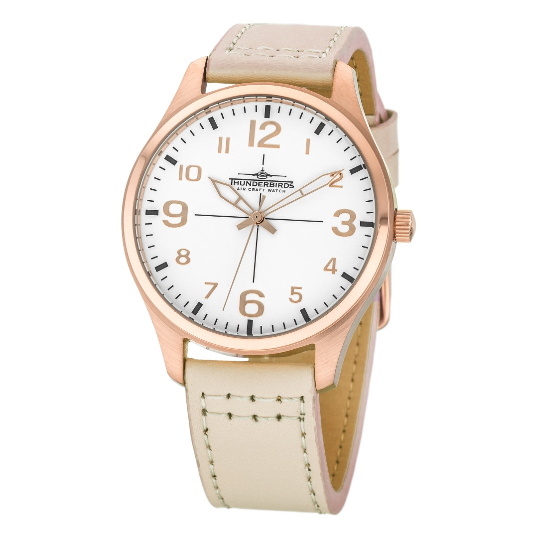 Thunderbirds TB5000-13 Rose Gold Pilot's Watch