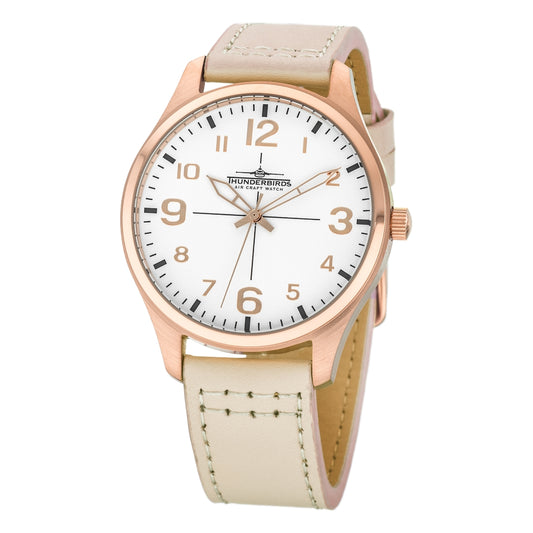 Thunderbirds TB5000-13 Rose Gold Pilot's Watch