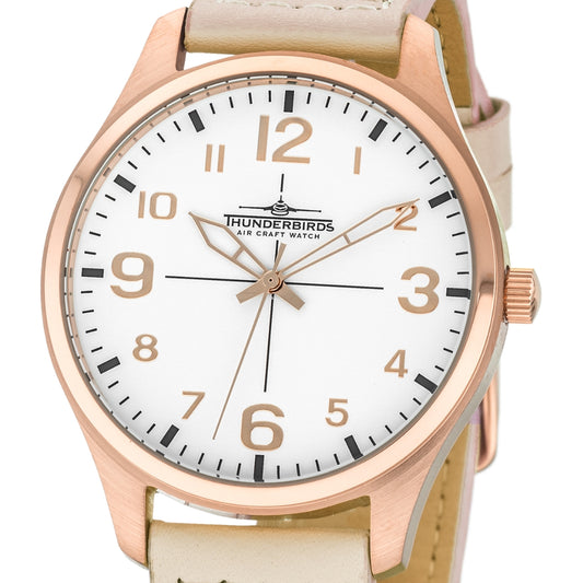 Thunderbirds TB5000-13 Rose Gold Pilot's Watch