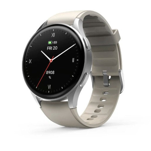 Smartwatch Hama 8900 GPS · AMOLED 43 mm · Alexa · Plata / Beige