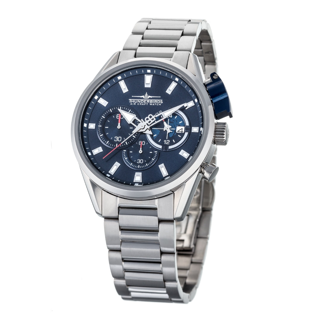 Reloj de piloto Thunderbirds TB2000-02 cronógrafo