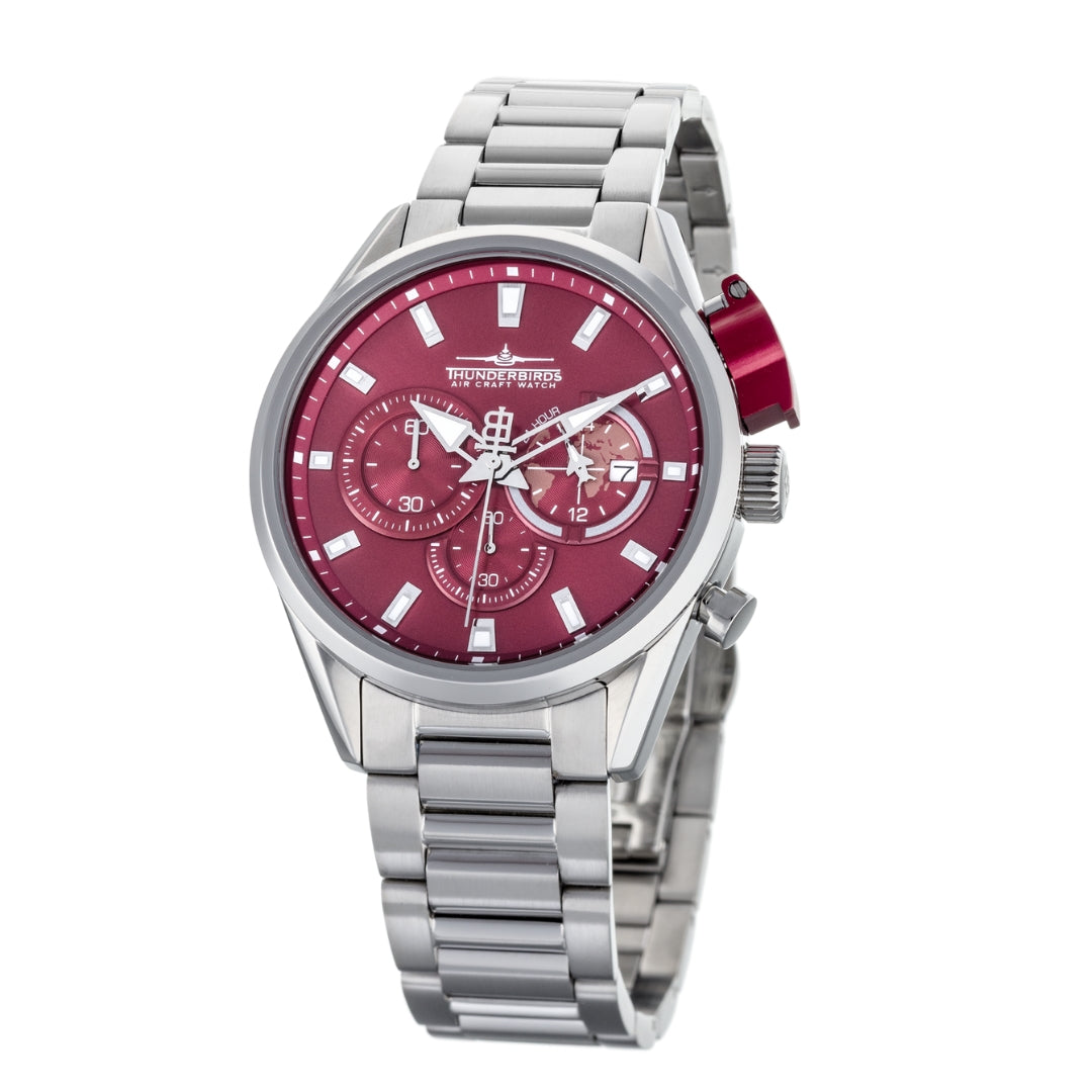 Reloj de piloto Thunderbirds TB2000-04 cronógrafo